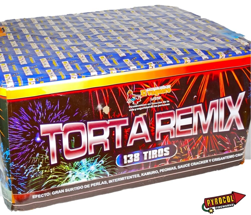 TORTA REMIX 138 TIROS